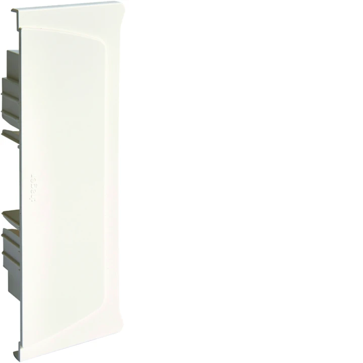 Embout pour goulotte d'installation GBD et GBA 50x160mm, Blanc