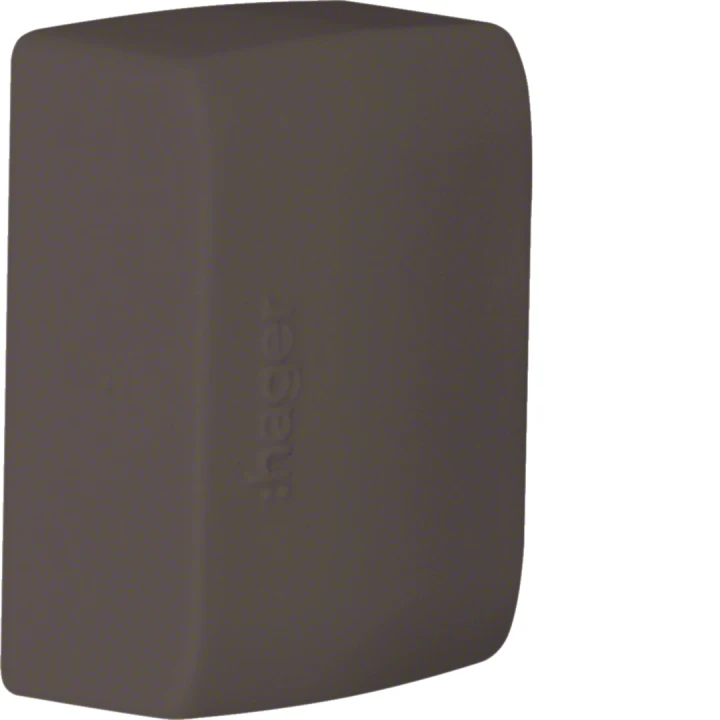 Embout pour moulure Ateha 12x30mm Marron