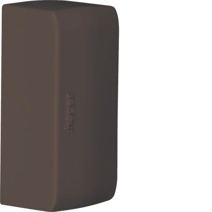 Embout pour moulure Ateha 20x50mm Marron