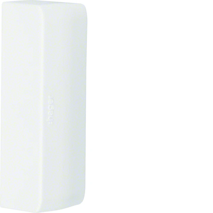 Embout pour moulure Ateha 20x75mm Blanc