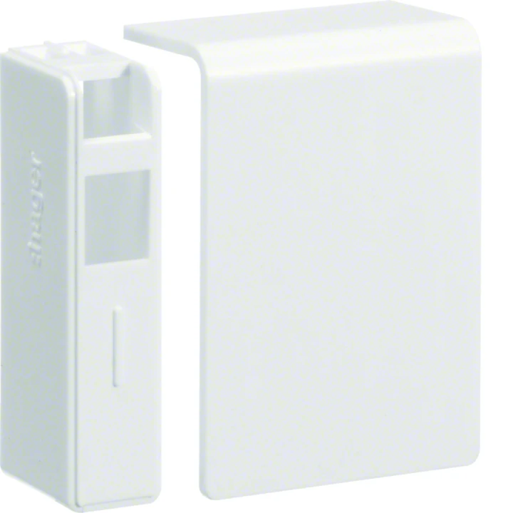 Embout pour plinthe 20x55mm Blanc