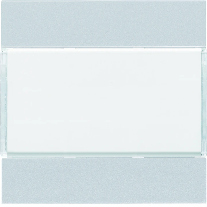 Enjoliveur 2 boutons poussoirs KNX gallery titane