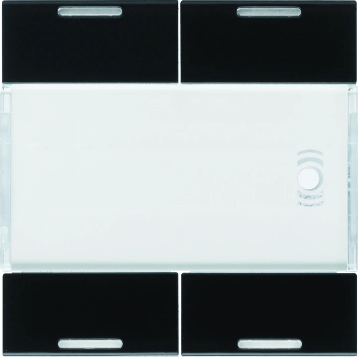Enjoliveur 4 boutons poussoirs KNX gallery LED night
