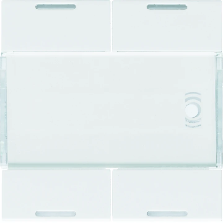 Enjoliveur 4 boutons poussoirs KNX gallery LED pure