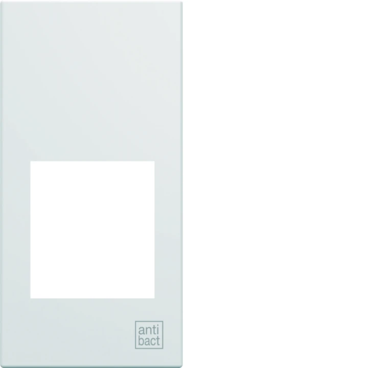 Enjoliveur Gallery prise RJ45 1 module , finition Antibactérien