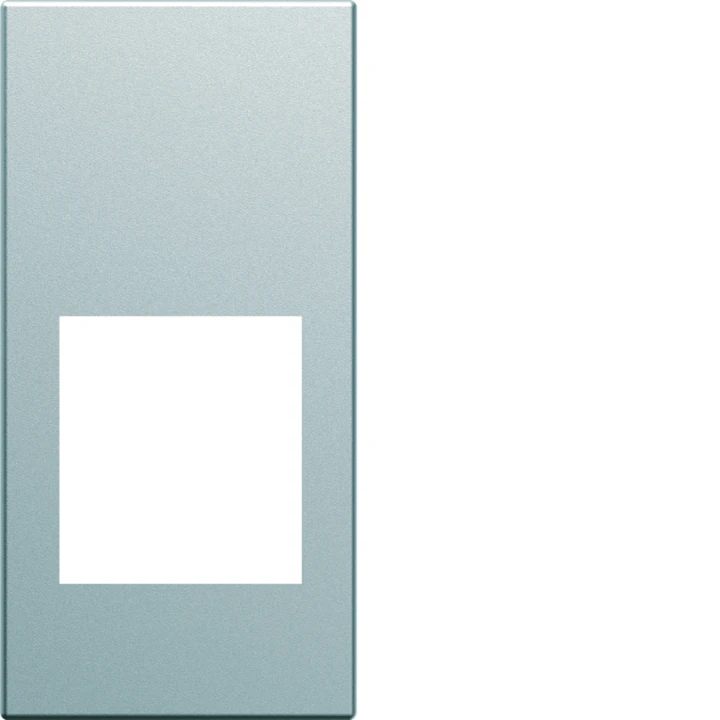 Enjoliveur Gallery prise RJ45 1 module , finition Titane