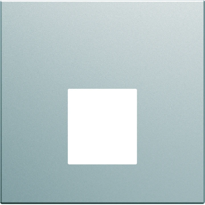 Enjoliveur Gallery prise RJ45 2 modules , finition Titane