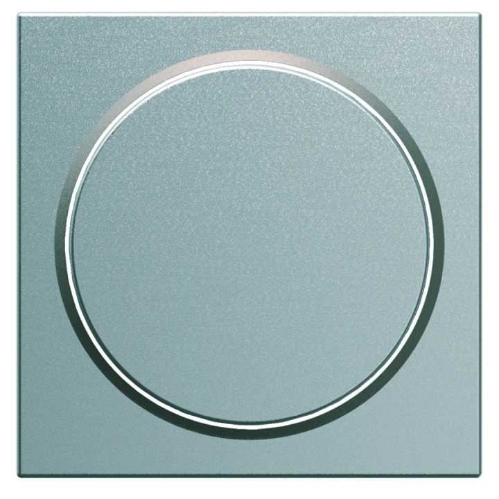Enjoliveur Gallery variateur poussoir, finition Titane