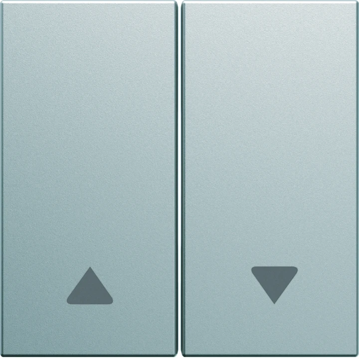 Enjoliveur Gallery volet roulant 2 modules , finition Titane