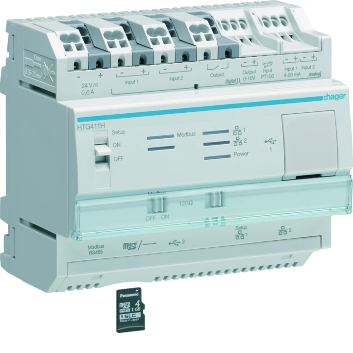 Gestionnaire énergétique agardio.manager multi-énergies  210 compteurs