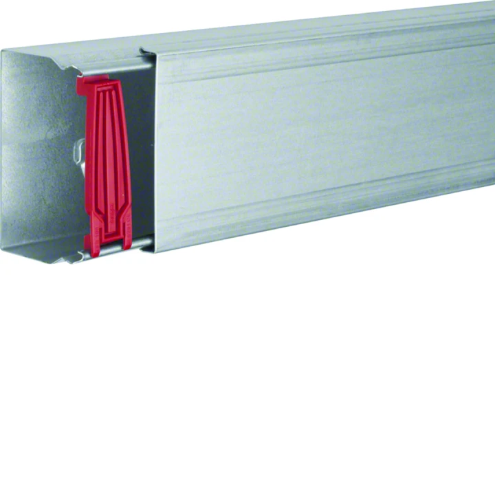 Goulotte camelea h100mm x p60mm + 4 agrafes M6291 (VERZ) acier galvanisé