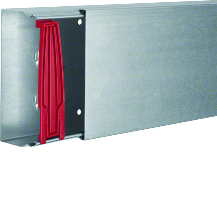Goulotte camelea h150mm x p60mm + 4 agrafes M6292 (VERZ) acier galvanisé