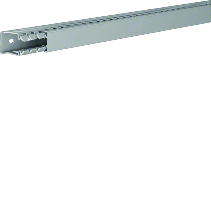 Goulotte de câblage BA7 40x25mm PVC gris pierre