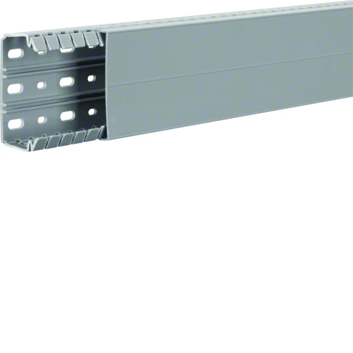 Goulotte de câblage BA7 40x80mm PVC gris pierre