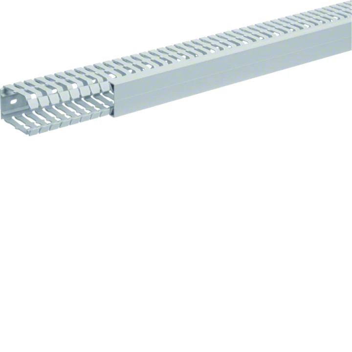 Goulotte de câblage BA7 60x40mm PVC gris pierre