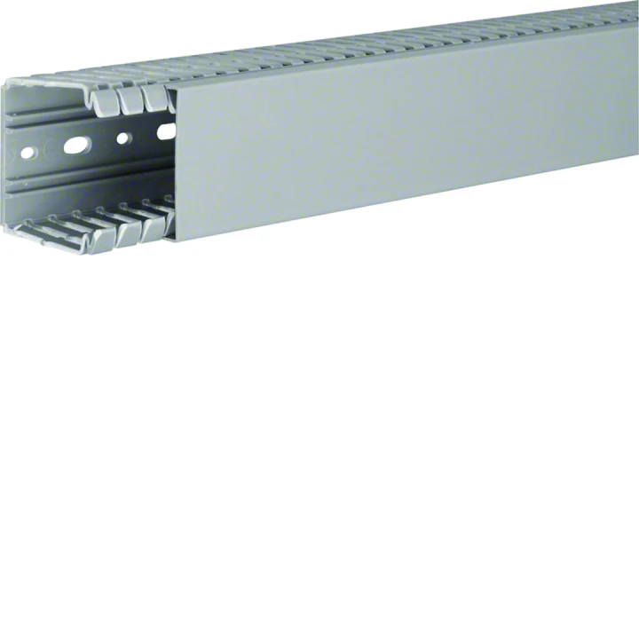 Goulotte de câblage BA7 60x60mm PVC gris pierre