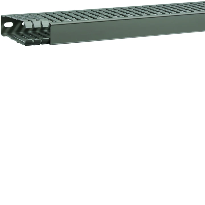 Goulotte de câblage BA7A 100x30mm PVC gris pierre