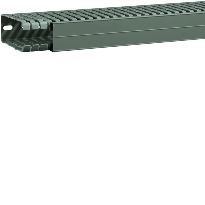 Goulotte de câblage BA7A 100x40mm PVC gris pierre