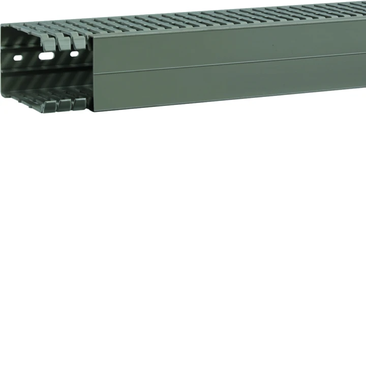 Goulotte de câblage BA7A 100x60mm PVC gris pierre