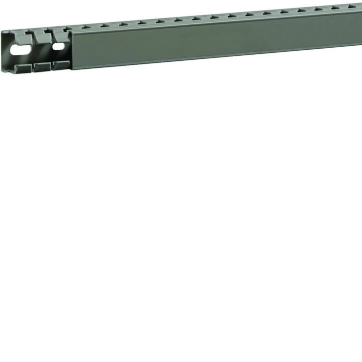 Goulotte de câblage BA7A 25x25mm PVC gris pierre