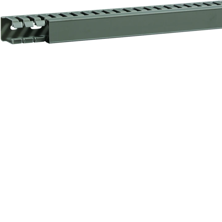 Goulotte de câblage BA7A 40x25mm PVC gris pierre