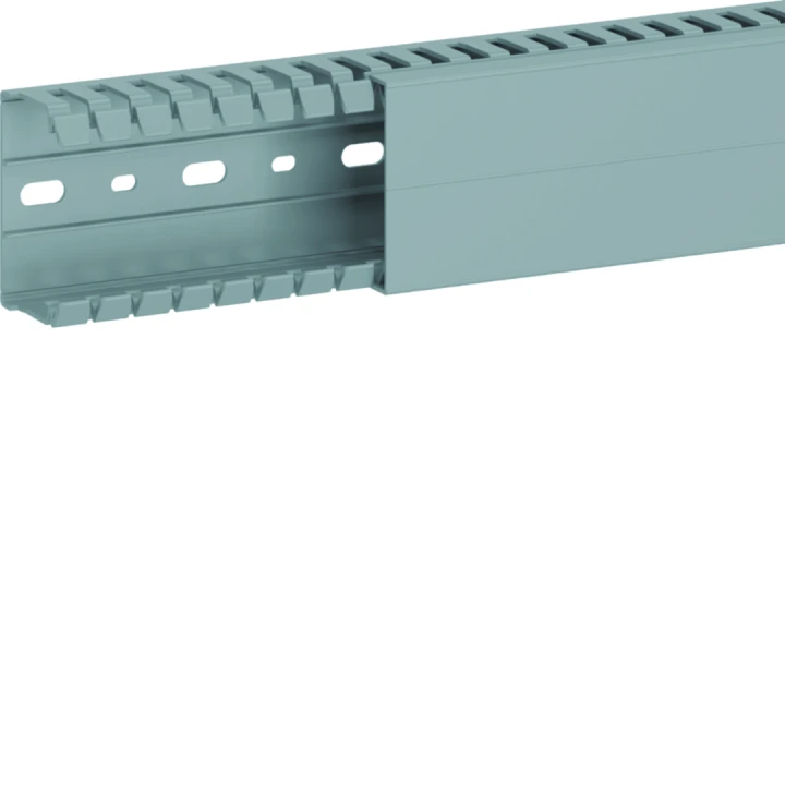 Goulotte de câblage BA7A 40x60mm PVC gris pierre