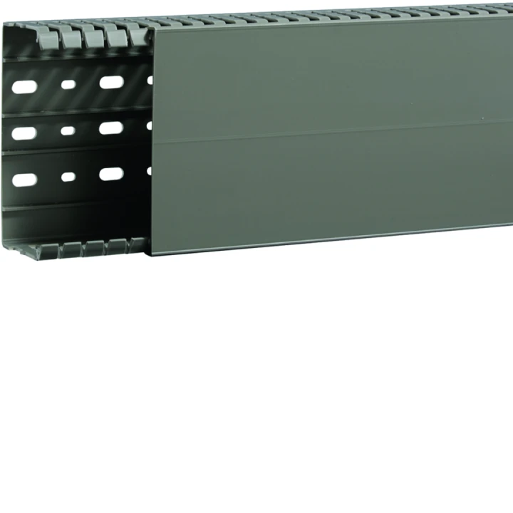 Goulotte de câblage BA7A 60x120mm PVC gris pierre
