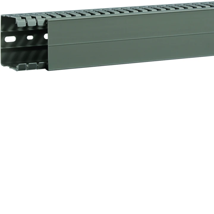 Goulotte de câblage BA7A 60x60mm PVC gris pierre