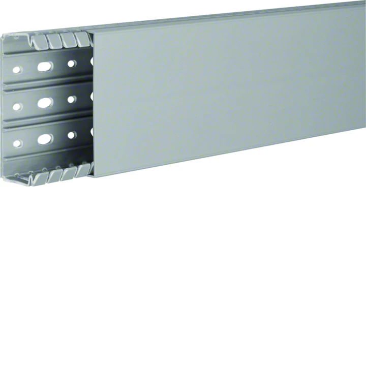 Goulotte de câblage complète BA7 prof 40mm l 100mm RAL 7030 gris