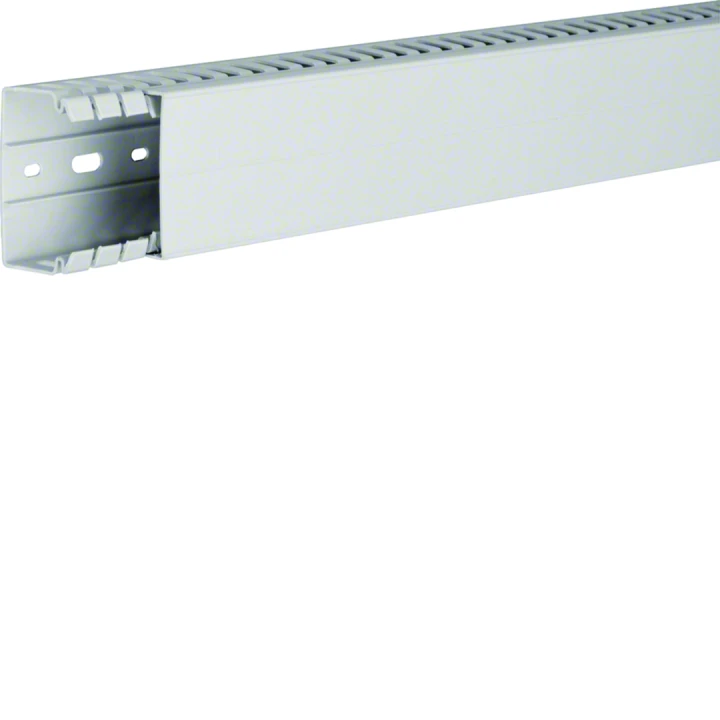 Goulotte de câblage sans halogène beha-set 40x60mm PC-ABS Gris clair