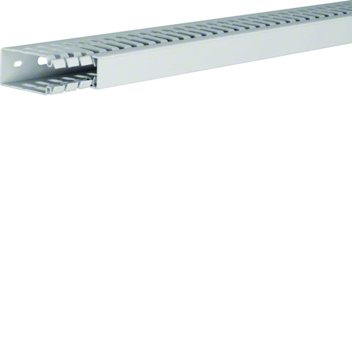 Goulotte de câblage sans halogène en PC-ABS beha-set 60x25mm PC-ABS Gris clair