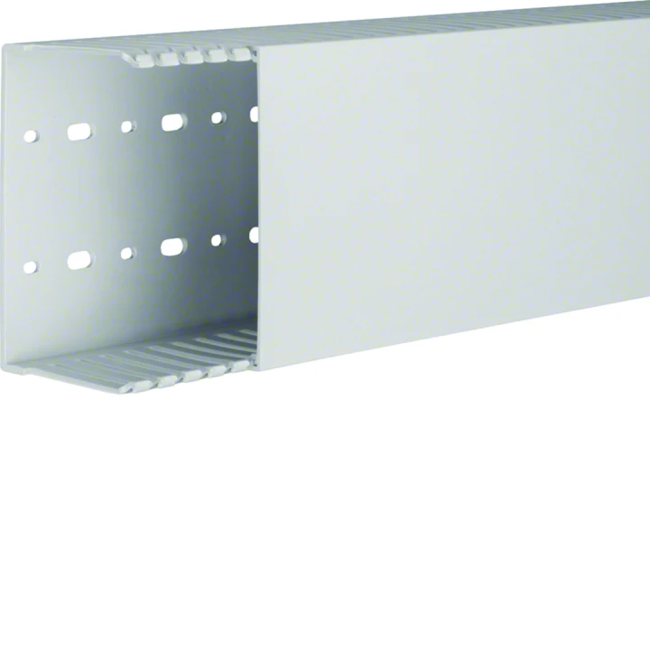 Goulotte de câblage sans halogène en PPO beha-set h73mmxp124mm noryl gris clair