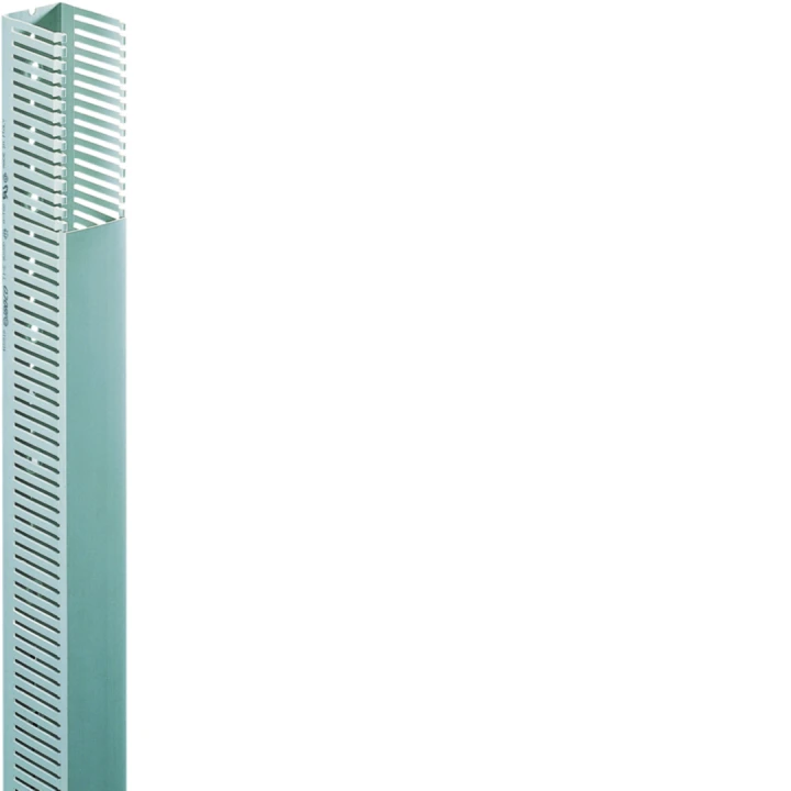 Goulotte de câblage verticale avec couvercle 80x2000x60mm pour série quadro