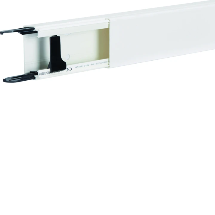 Goulotte de distribution lifea 30x60mm 1 compartiment PVC Blanc