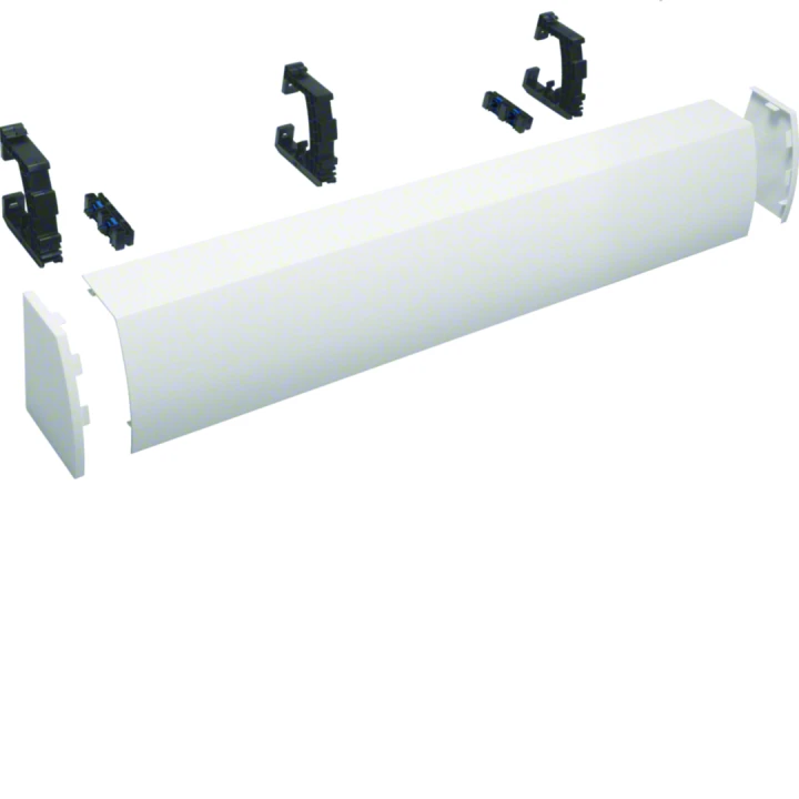 Goulotte de jonction horizontale quadro univers IP44 L1050mm Blanc pur