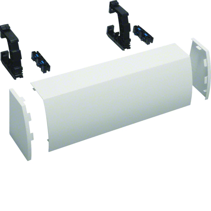 Goulotte de jonction horizontale quadro univers IP44 L550mm Blanc pur