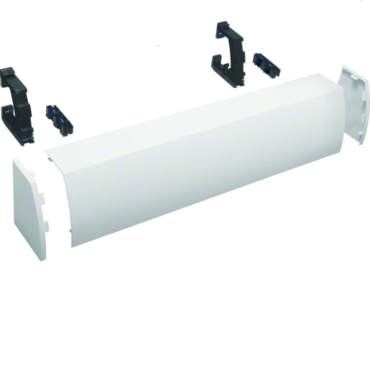 Goulotte de jonction horizontale quadro univers IP44 L800mm Blanc pur