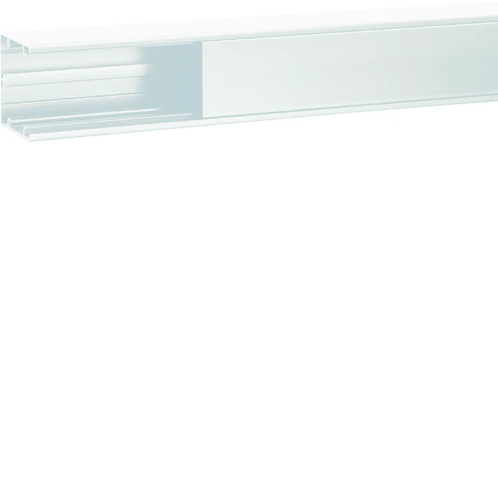 Goulotte d'installation GBD 50x50mm 1 compartiment PVC blanc