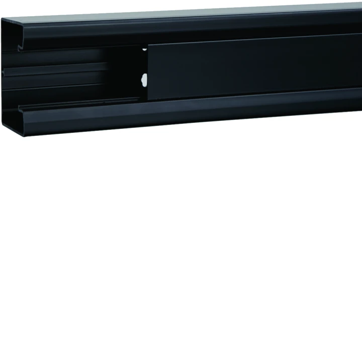 Goulotte d'installation GBD 50x85mm 1 compartiment PVC noir