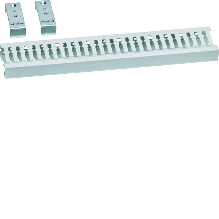 Goulotte verticale pour coffrets vega largeur 18 modules 3 rangées