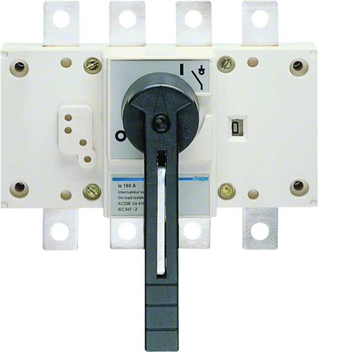 Interrupteur coupure apparente 4P In630A Ue380 - 415Vac Poignée rotative longue