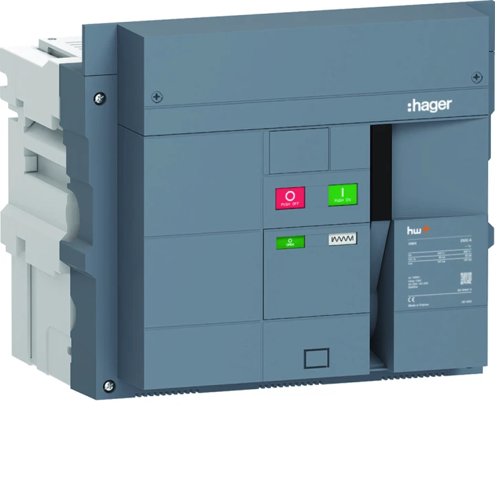 Interrupteur Ouvert HW4 2500A 3P Débrochable sans chassis