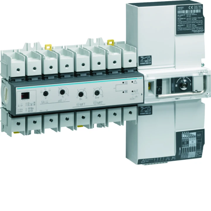 Inverseur de source 4P In100A Ue380 - 415Vac commande motorisée automatique