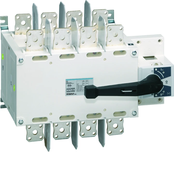 Inverseur de source 4P In1250A UeAT_UeVac Poignée rotative longue