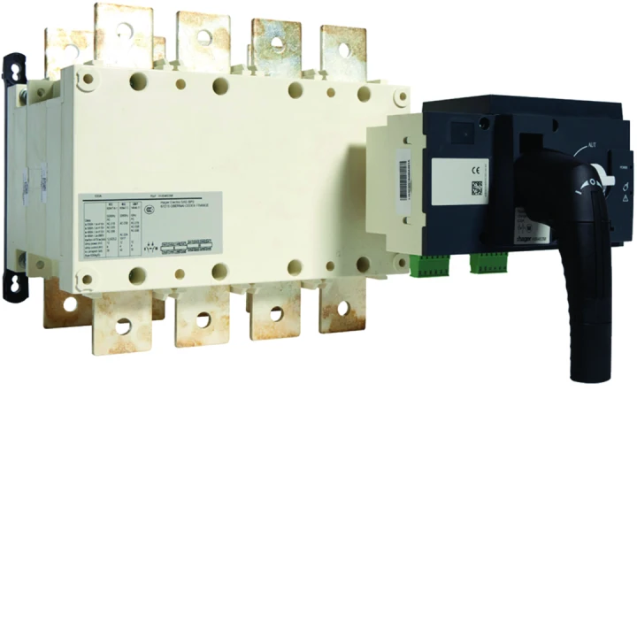 Inverseur de source 4P In630A Ue380 - 415Vac commande motorisée