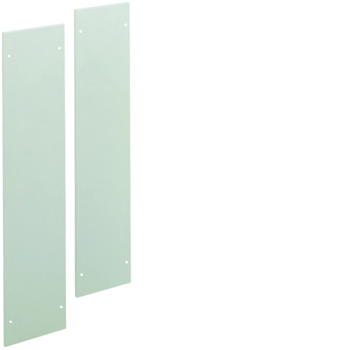 Jeu de 2 panneaux de côté quadro5 1110x224x260mm Blanc pur