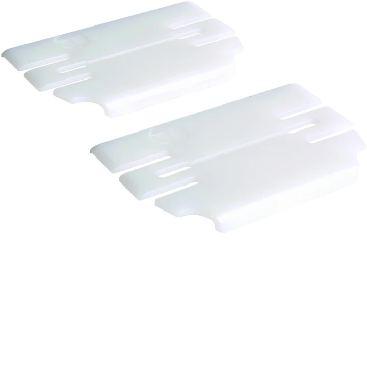 Jeu d'éclisses queraz pour GBD50161 RAL 9016 Pure