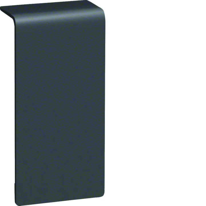 Joint de couvercle pour plinthe SL 20x80mm Graphite Noir