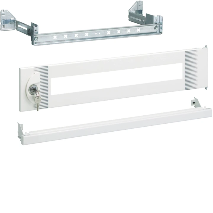 Kit d'équipement avec porte et serrure Quadro4 p 56mm h 150mm l 620mm