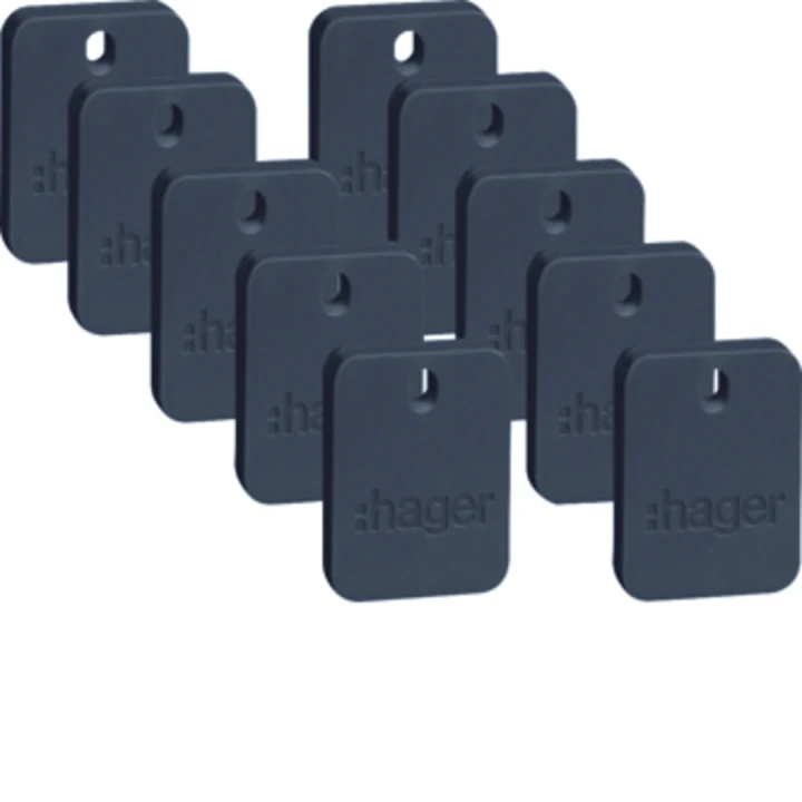 Lot de 10 Badges pour claviers RLF102F et RLF103F